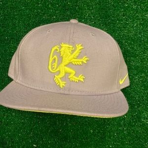 Nike Lebron Lion 6 Logo vintage Miami Heat Lebron SnapBack